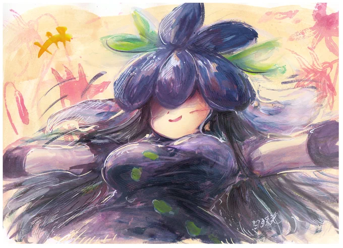 幻想郷の風紀を乱すいやらしいお姉さんブラック豫母都日狭美。 #東方獣王園