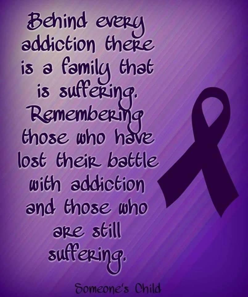 #OverdoseAwarenessDay Please wear purple with me in honor of those who lost their love ones to overdose on 8/31. I will be wearing purple in honor of my mom who lost her life due to an accidental prescription overdose on 3/18/20. #addiction #prescriptionmeds #overdoseawareness…