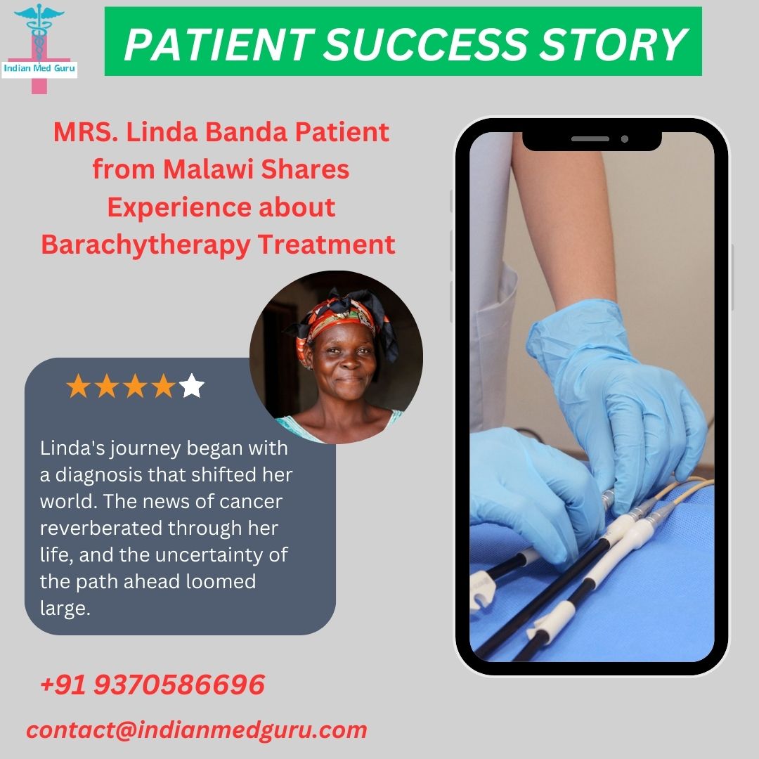 Linda's journey began with a diagnosis that shifted her world.

 #MinimumCost #BestTreatment #LowCostTreatment #AffordableTreatment

Call us: +919370586696
Email us: contact@indianmedguru.com

Read more on : - bit.ly/4657443