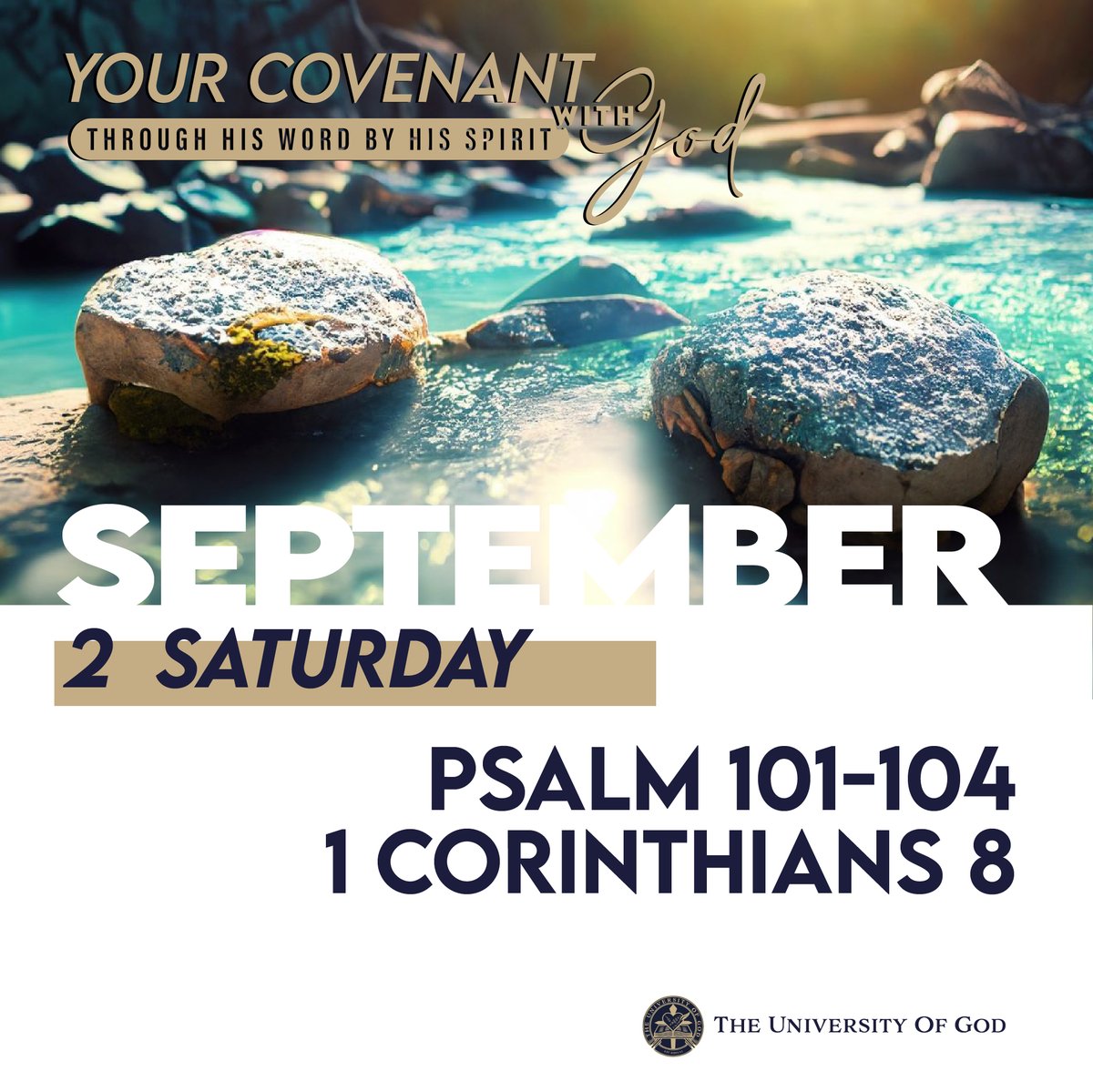 theuogofficial's tweet image. “Whatever I am today is a product of the conviction that victory through Christ Jesus is victory indeed - the rest is history.”

Download your daily reading plan for the year 2023: bit.ly/3TMgQCO
#CovenantWithGod #week35 #UOG #Racine #Rut