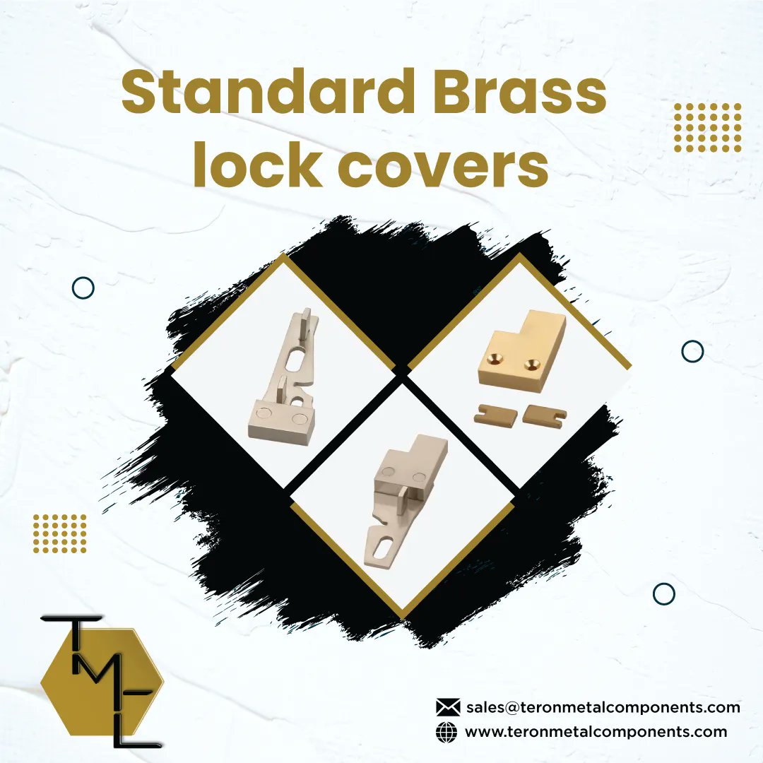 TeronMetal's tweet photo. With high ductility, hardness, and wear resistance, our brass lock parts ensure top-notch security. Request a quote now! 

https://t.co/szg3htC245 

#BrassParts #LockParts #BrassComponents #BrassProducts https://t.co/AcbLxj26i9