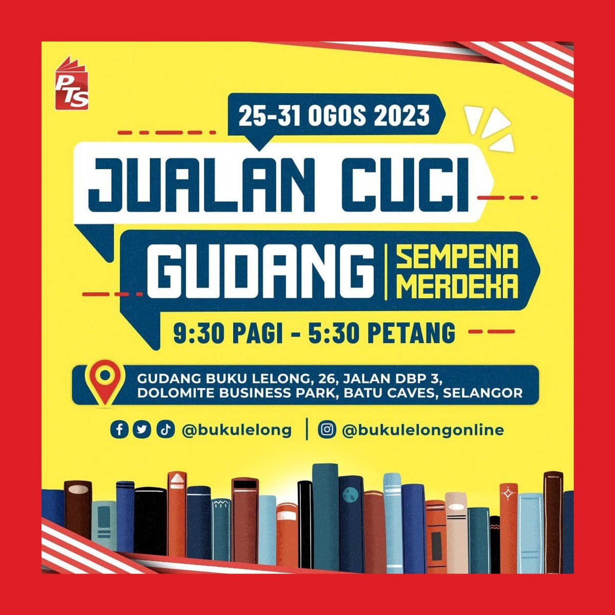 <a href="/mdguamusang/">Majlis Daerah Gua Musang (Official)</a> 2. Jualan Cuci Gudang Sempena Merdeka

<a href="/bukupts/">PTS Media Group</a>
<a href="/bukulelong/">Buku Lelong Online</a>