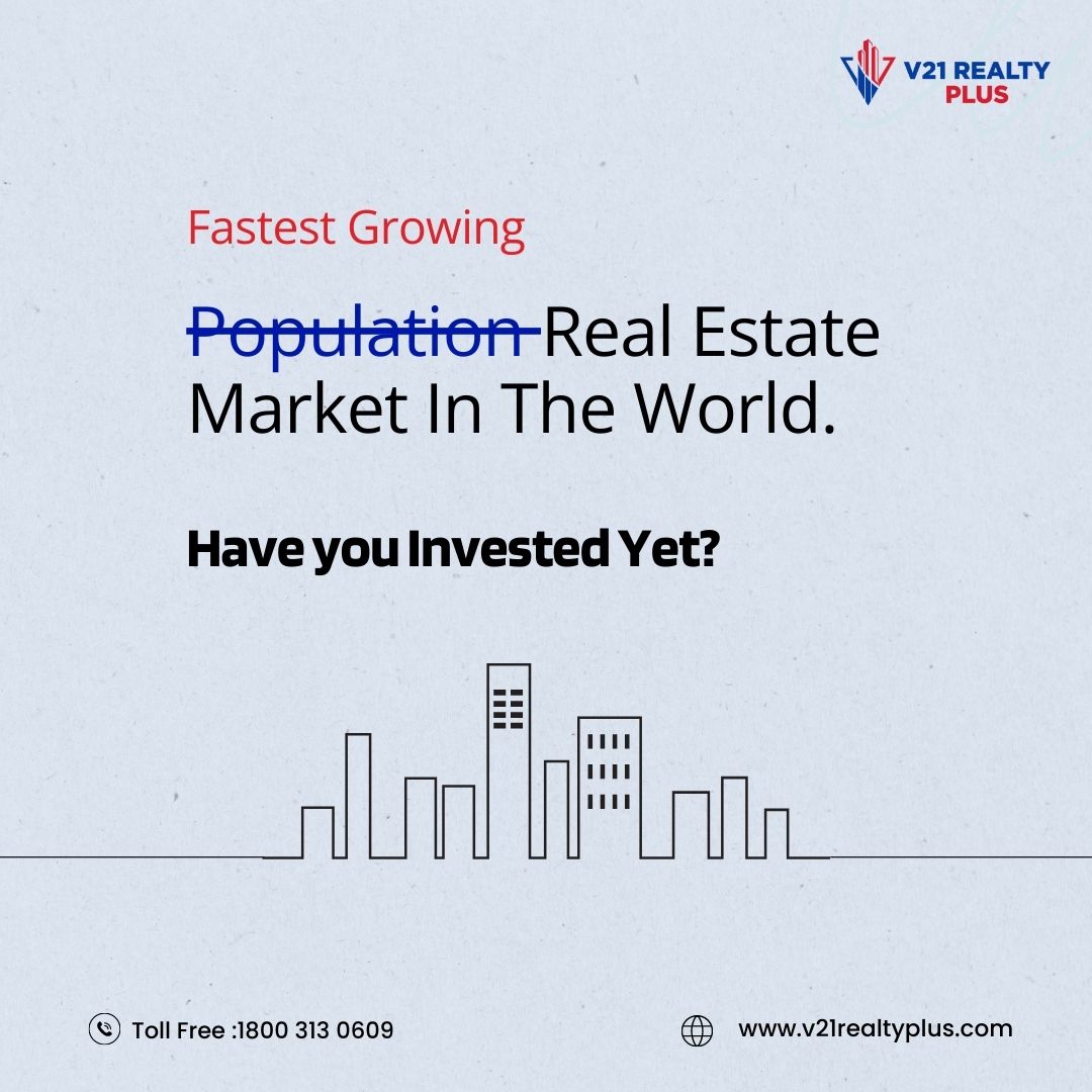 v21realtyplus's tweet photo. India's booming property demand fuels real estate's investment appeal. At V21 Realty Plus, we're poised to meet this challenge in our growth story. Ready for the future with us?
#V21realtyplus #realestate #homebuyingprocess #realestatemarket #expertadvice #dreamhome https://t.co/Tjd08UKB7u