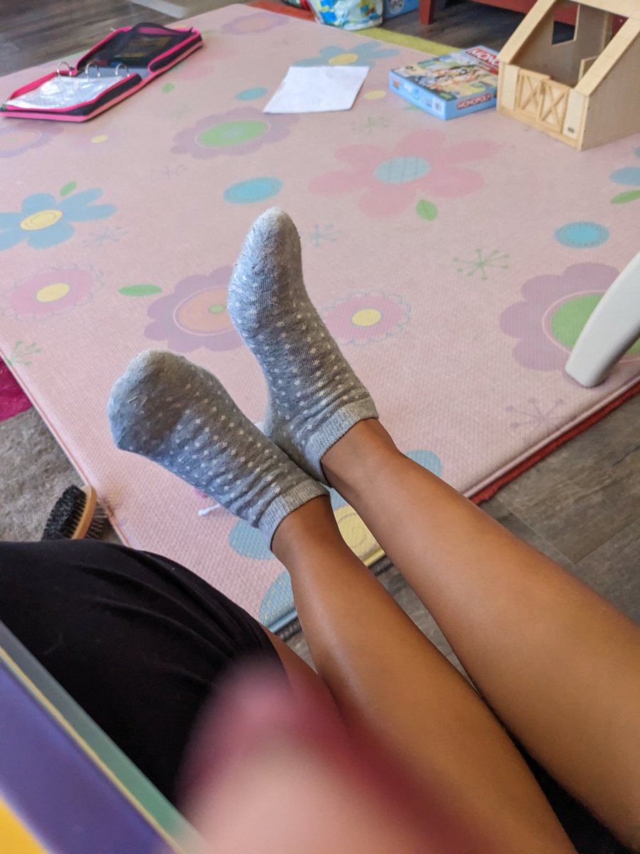 Michhenn9900's tweet photo. I got my new socks for the first day of school...
.
.
.
.
.
.
.
Which is tomorrow!

My house is all aflutter.  We've got a bitty girl starting kindergarten and a darling girl starting 7th grade.

Exciting times! ❤️ ❤️  ❤️ https://t.co/B0uigRnlu7