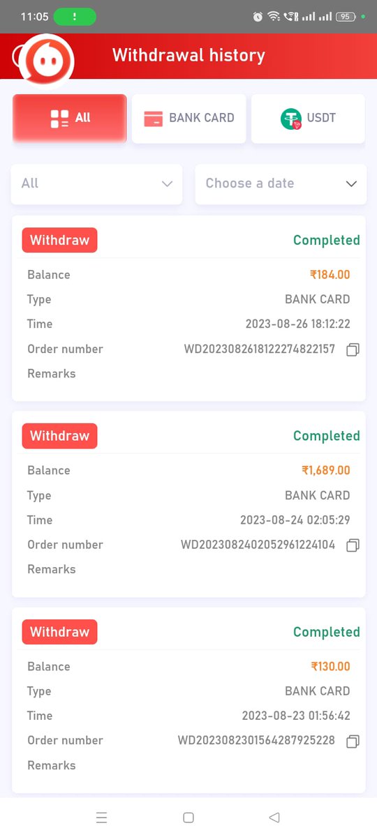 onlinework_adm's tweet photo. Good Morning! I have shared my today's withdrawal income screenshot. You can even join us and make daily passive income. Contact me on telegram to Join daman - https://t.co/gel4phDDsC

Download Daman Application -
https://t.co/S0P8krbnIe

#2023hotgamesdamangame #damangameearning https://t.co/to03lfN9Bc