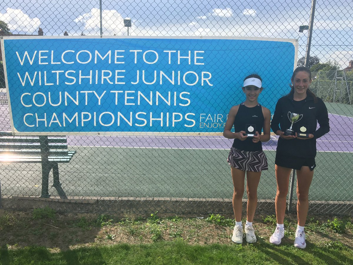 Wiltslta's tweet photo. Congratulations to Tillie - winner of the 2023 Wiltshire 18u and 16u Girls Singles and our runner up Sophie @Active_Trow @UniofBath https://t.co/sEpLn5ULjo