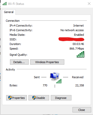 Ermzin's tweet photo. Someone HELP! Why is my WiFi so much better than my Ethernet? https://t.co/qDN4MXpqfw