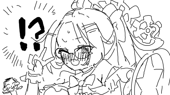 これは先週行われたガァーーーーティックフォオンで描いた魔法少女メルメル☆メルリー 