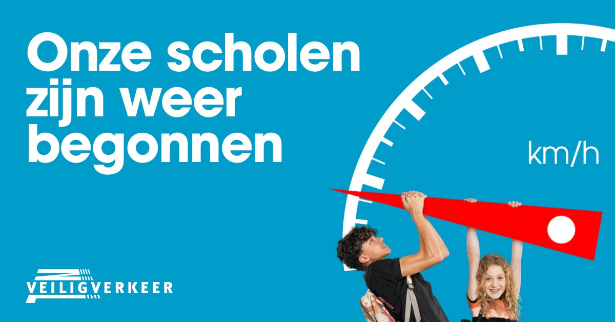 In onze gemeente zijn de scholen weer begonnen! Rijd een gepaste snelheid en houd zo extra rekening met scholieren in het verkeer. Meer informatie? vvn.nl/oszwb 

#onzescholenzijnweerbegonnen