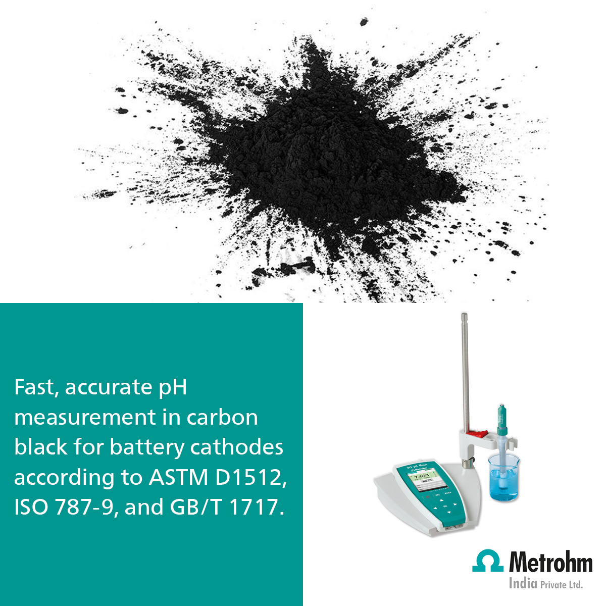 Metrohm_India's tweet image. Fast, accurate pH measurement in carbon black for battery cathodes according to ASTM D1512, ISO 787-9, and GB/T 1717

Check out our application note brnw.ch/21wC2wm to know more.

#LiBattery #Testing #Metrohm #pHMeter #QualityAnalysis #MetrohmIndia