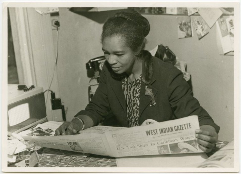 maxwellmutanda's tweet photo. "A people's art is the genesis of their freedom"

Claudia Vera Jones, 1959 (21 Feb 1915 – 24 Dec 1964)

Trinidad and Tobago-born journalist, activist, founder of UK's 1st major Black newspaper &amp; key figure in #NottingHillCarnival

@NHCarnivalLDN @MayorofLondon @nypl @bcaheritage https://t.co/emrK1bNEpE