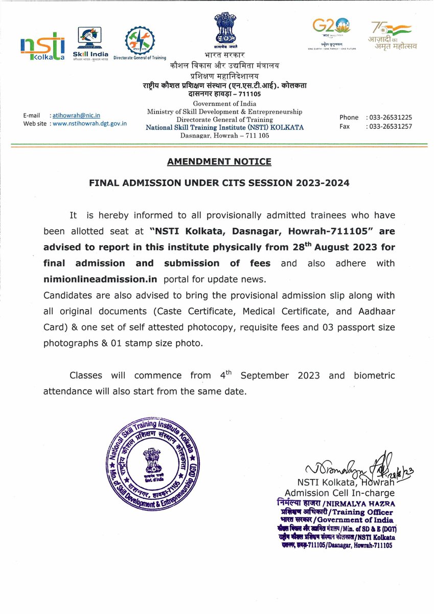 NSTI HOWRAH tweet media