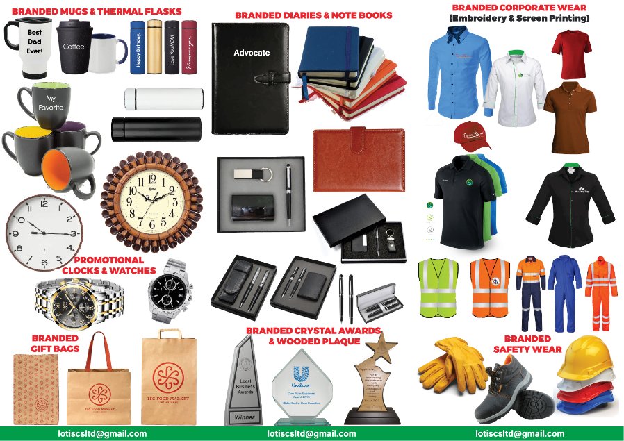 Elevate corporate gifting! 🎁
-Branded Mugs & Flasks ☕🧊
-Diaries & Notebooks 📓✏️
-Stylish Corporate Wear 👔👗
-Promotional Wall Clocks 🕰️
-Gift Bags for that special touch 🛍️
-Safety Meets Branding with Workwear 👷‍♂️👷‍♀️
Discover personalized gifting today! 🎉🎁 #CorporateBranding