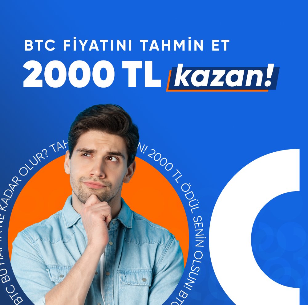 🌟 EgeMoney "BİL VE KAZAN" YARIŞMASI BAŞLADI! 

🌟 Pazar günü saat 18:00'da BTC'nin değerini tahmin et ve muhteşem hediyelerin sahibi olma şansını yakala! 🎁💰

🥇 Birinciye 2000 TL
🥈 İkinciye 1000 TL
🥉 Üçüncüye 500 TL Hediye! 🎉🔥
Heyecan dolu yarışmamıza katılmak için
