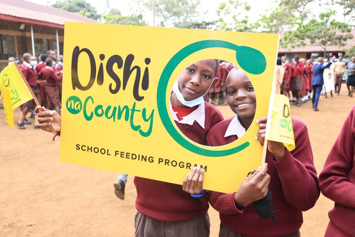 Education knows no hunger! Let's celebrate Governor Sakaja Johnson's dedication to providing meals for Nairobi's students. A full stomach leads to an open mind and endless possibilities. #DishiNaCounty