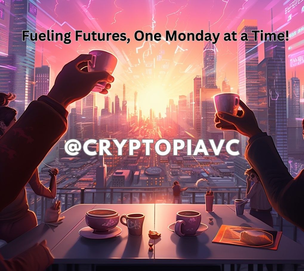 New week, new goals! 🚀 Whether you're looking at #crypto charts or sipping that extra strong Monday coffee, let's crush this week together, #CryptopiaFamily! Here's to more success & high-fives (digital or otherwise) 🖐️ #MondayMomentum #Cryptopia #KarmaNFT