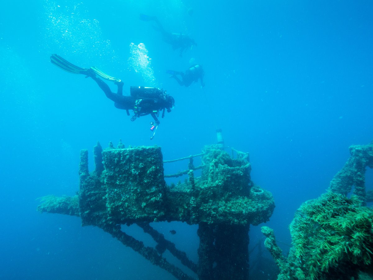 envirosanews's tweet photo. The 550m radius protected zone around the #HMAS #Hobart shipwreck site in Encounter Marine Park, near #Yankalilla on the Fleurieu Peninsula, has been removed.  Diving enthusiasts can experience the site, without having to obtain a permit >> https://t.co/BuXdMCXSyD
#Diving https://t.co/8xSthiRi08