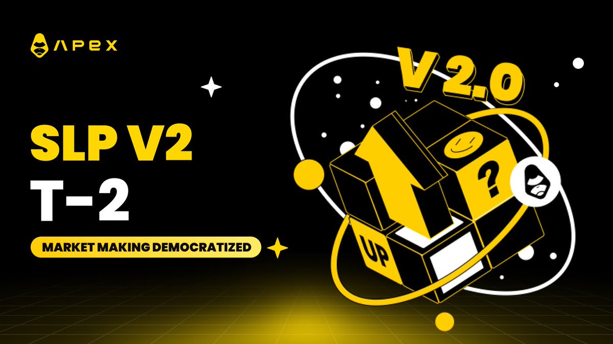 OfficialApeXdex's tweet photo. 🚀 Get ready to unleash your potential with SLP V2 on ApeX! 📈

💰 Subscribe to the pool with just 10 $USDC and earn up to 30% APY in real yield, $USDC. 

Passive income, here we come! 💼
Just 48 hours until launch! ⏳ https://t.co/Xba0hP5OwT