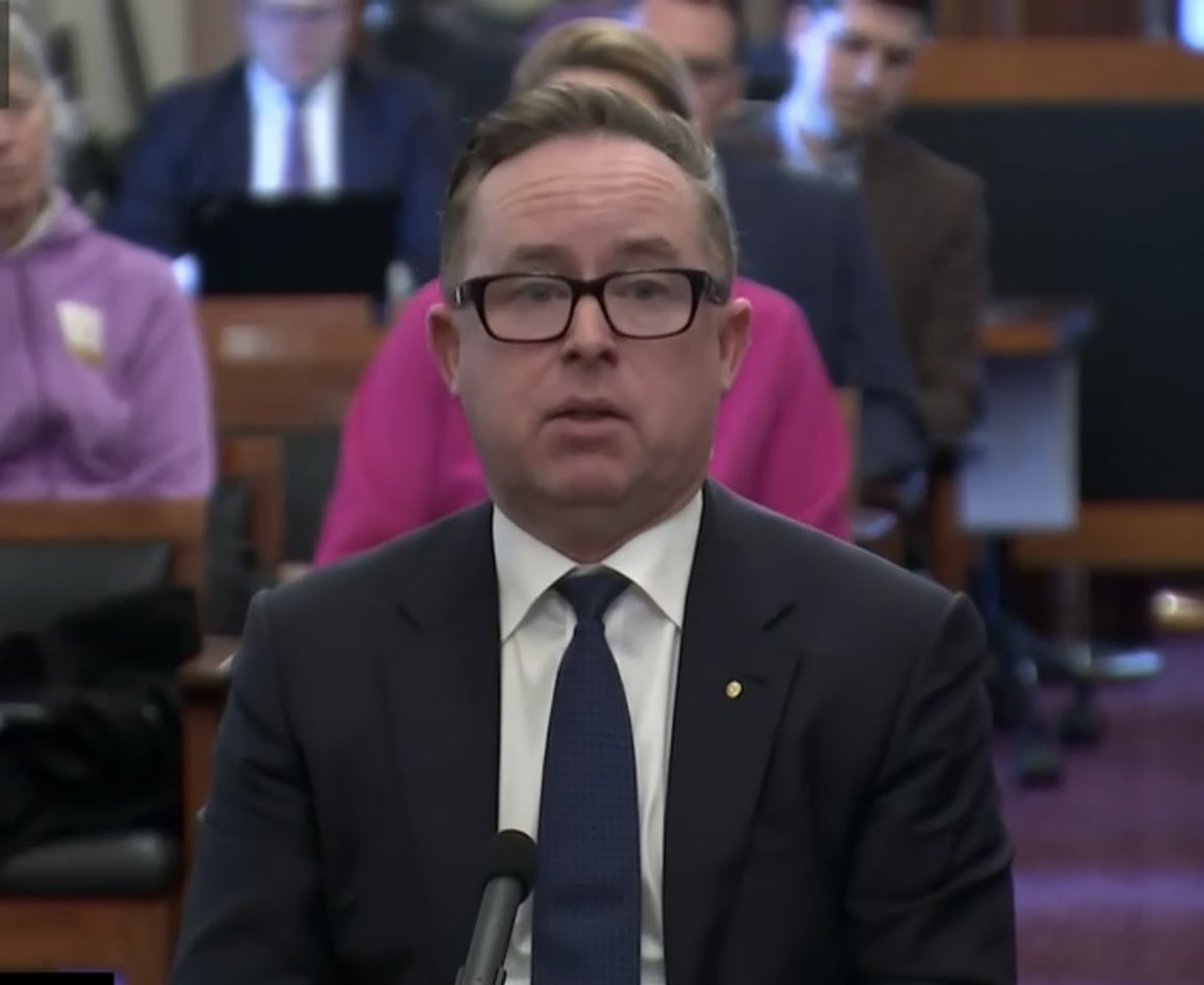 hughriminton's tweet photo. Under tough grilling from Labor Senator Tony Sheldon, #QANTAS and Jetstar admit the total flight credits that will expire on December 31 is more than half a billion dollars (approx $360m Qantas, $100m Jetstar, $50m overseas customers). #auspol Unclaimed money becomes profit. https://t.co/RjHChSTZBo