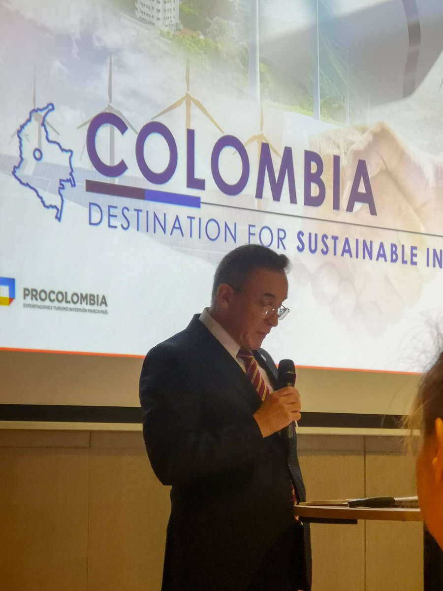 Bea_Viz's tweet photo. Today in Finland, insightful discussion with Ambassador Alvaro Sandoval on 'Unlocking Opportunities in the Andean Region: Doing Business in Colombia.  @PROCOLOMBIACO @teamfinlandfi https://t.co/U796ap9SR5