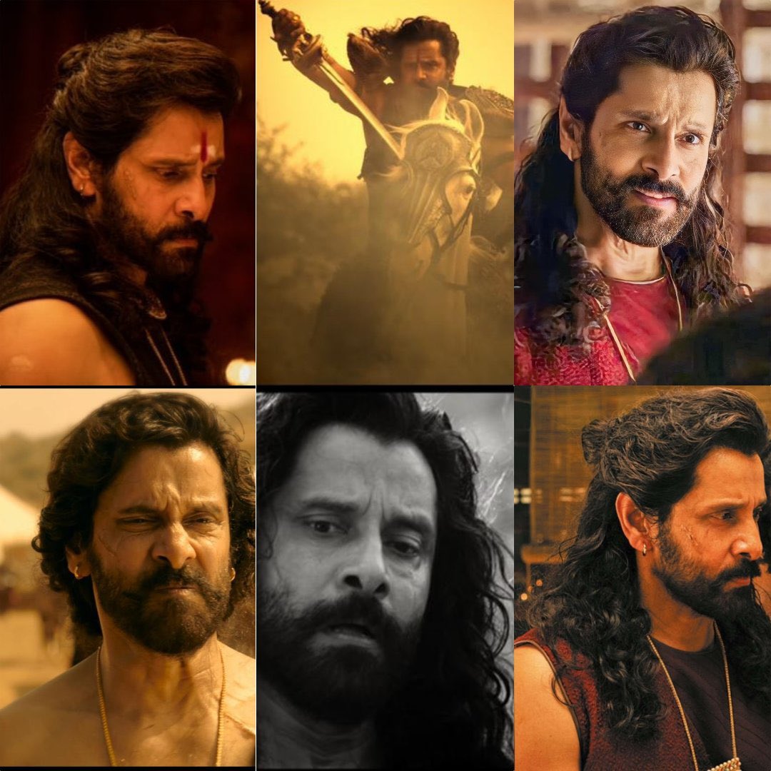 Screen presence of 
@chiyaan Aka  #AdithaKariKalan 🙌🏻🔥 💥🥵🥶

#ChiyaanVikram #PS1 #PS2 #Thangalaan