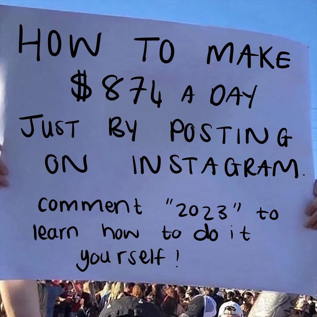 Hustle_4M's tweet photo. Curious to discover how I transformed my phone into a lucrative cash generator?⁠⁠

The solution is straightforward: Instagram theme pages.⁠⁠

 Instagram stands as the best beginner friendly option.
Make $10000 per month using Instagram

Comment."&amp; 2023" send you free access. https://t.co/YjkpF57Kq5
