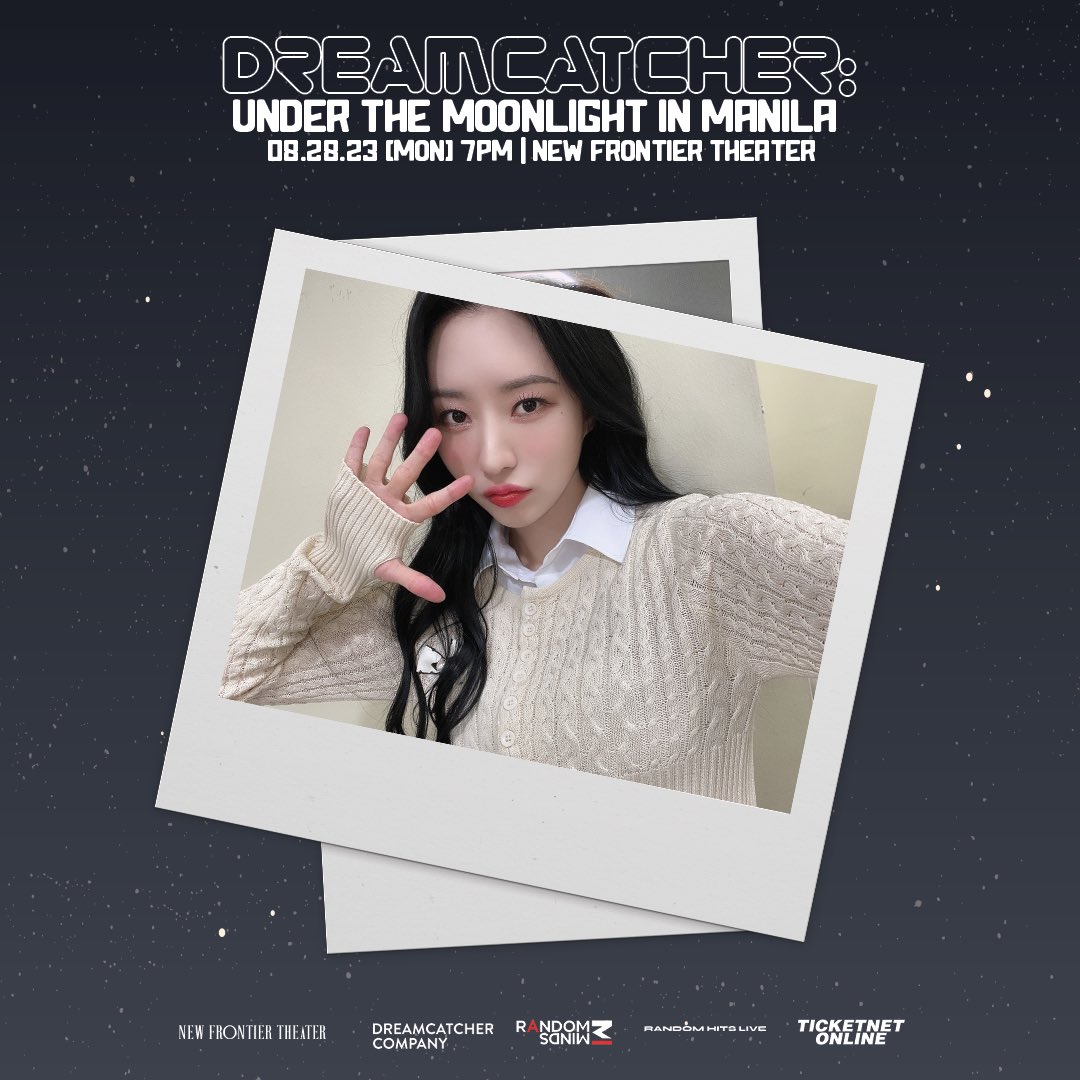 RandomMindsPH's tweet photo. Annyeong! SU A is refreshed and ready for today! Are you ready?
Tickets are still available at: https://t.co/EilUjJE7vC

📅 08.28.2023 | 7PM
📍New Frontier Theater

#DreamcatcherInMNL
#RandomHitsLive https://t.co/STaAaXxaEs