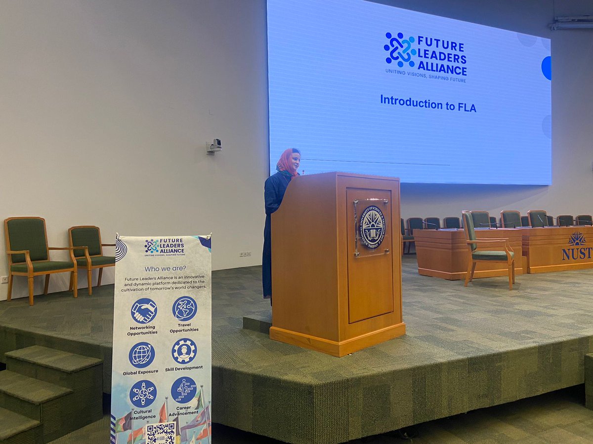 futureleaders90's tweet photo. At Pakistan’s inaugural LCOY under the umbrella of UNFCCC and YOUNGO, held at NUST, Future Leaders Alliance was honored to engage with young visionaries. FLA’s team showcased our mission and initiatives and guided attendees on joining the FLA community.
#FLAatLCOYPakistan https://t.co/9FQ6YrMajk