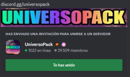 UniversopackOF's tweet photo. poco se habla de que casi somos 30k en discord. Gracias comunidad https://t.co/HOIAZNFGeA