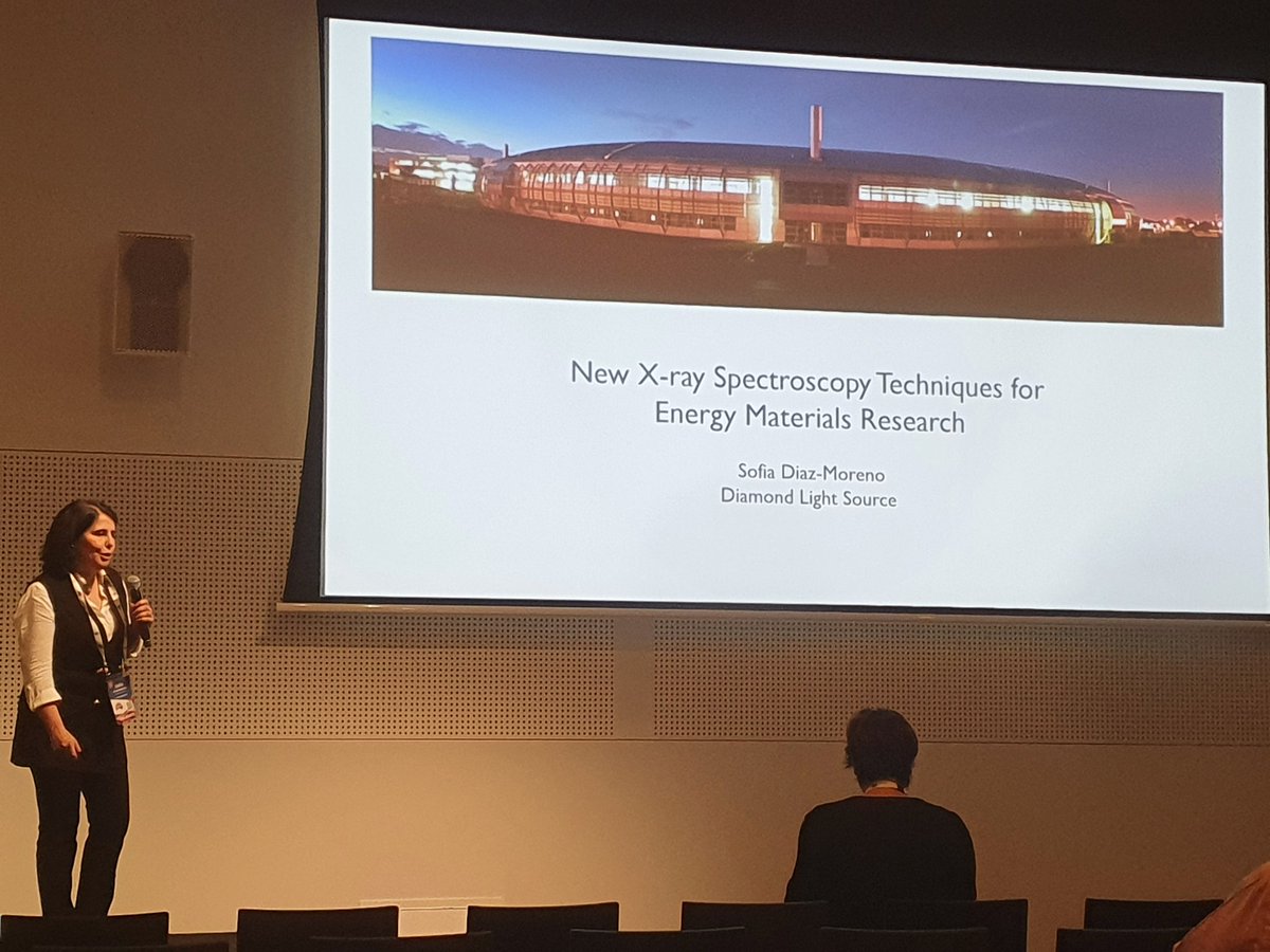 Center for X-ray Spectroscopy Helsinki (@xspectroscopy) on Twitter photo Sofia Diaz-Moreno from <a href="/DiamondLightSou/">Diamond Light Source</a> presents exciting new x-ray spectroscopies for energy materials research at @iucr2023. Very interesting also for <a href="/MatResHelsinki/">Materials Research</a> Sofia Diaz-Moreno from <a href="/DiamondLightSou/">Diamond Light Source</a> presents exciting new x-ray spectroscopies for energy materials research at @iucr2023. Very interesting also for <a href="/MatResHelsinki/">Materials Research</a>