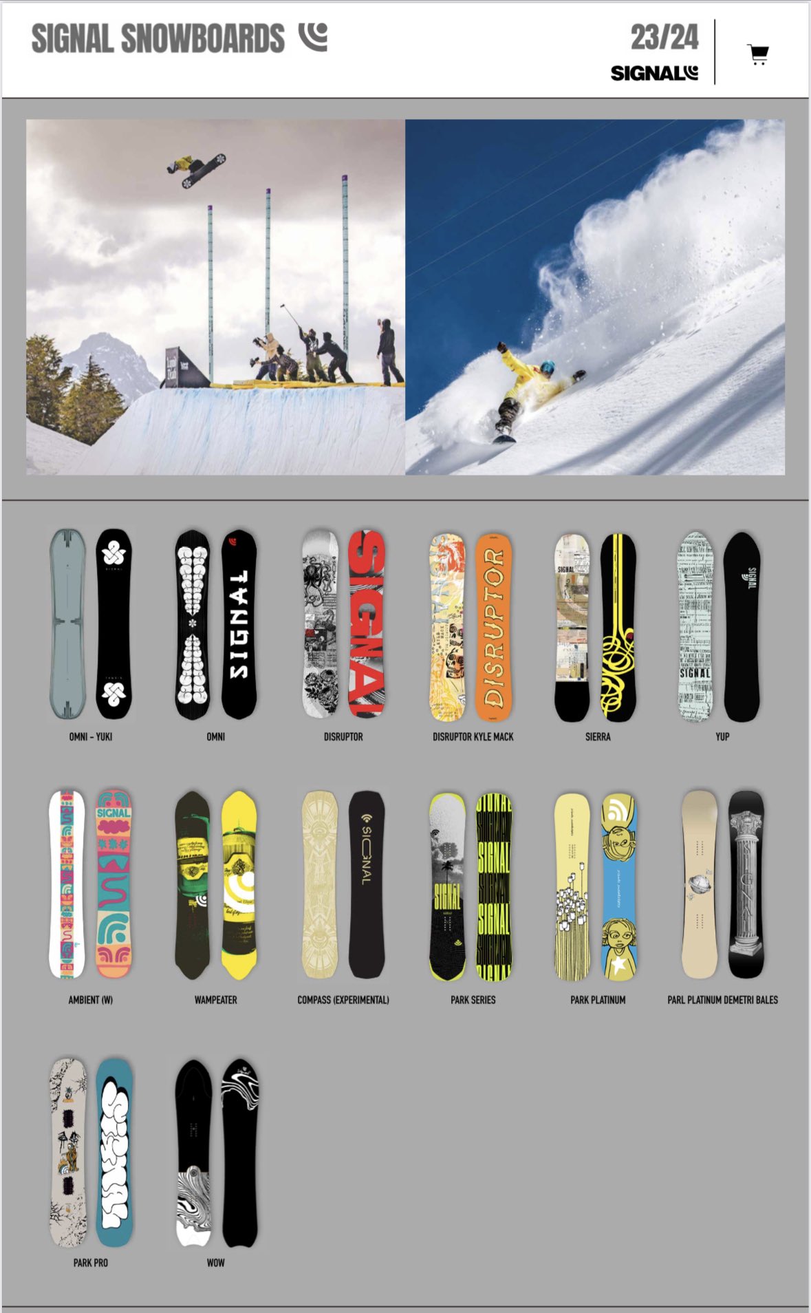 12-13 SIGNAL SNOWBOARD 入荷 | TRIPLE UP長岡