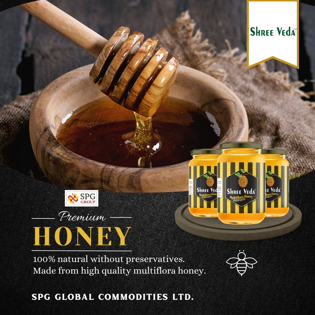 SpgConsumer's tweet photo. "Indulge in the pure sweetness of nature with Shree Veda Honey by SPG Group.Made from the finest multiflora blossoms, each jar is a testament to quality and authenticity. Say goodbye to preservatives and hello to a healthier choice!”
#ShreeVedaHoney #PureGoodness #SPGGroup https://t.co/QZT4po6vli