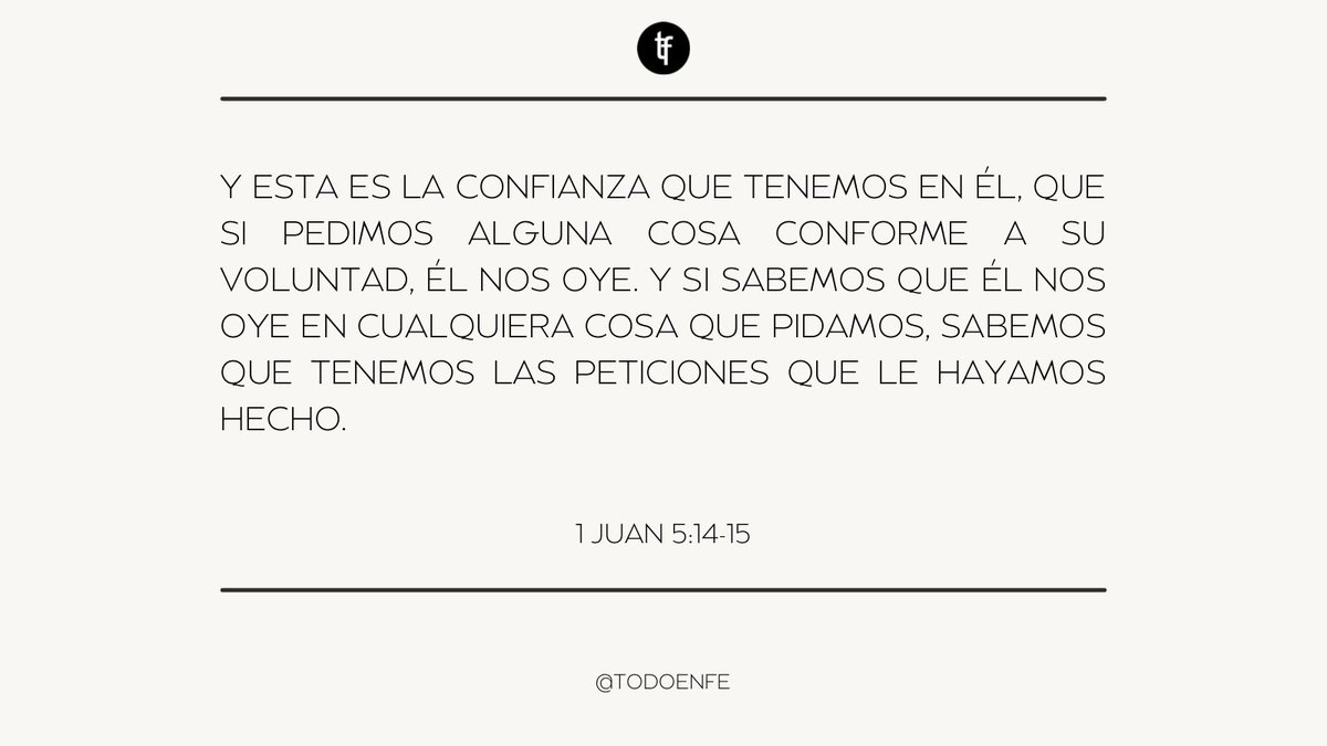 EL PODER DE LA ORACIÓN. Si lo has probado todo y nada da resultado, ¿porque no recurres a la oración? Orar es como tener una conversación con un amigo, sólo que Dios es un amigo sumamente poderoso que puede hacer cualquier cosa por ti. #todoenfe