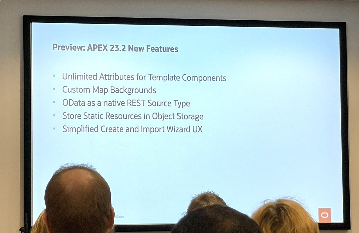 RoelH's tweet photo. Even more cool new APEX 23.2 features are coming our way … 
#orclapex https://t.co/F3XUAOWLF2