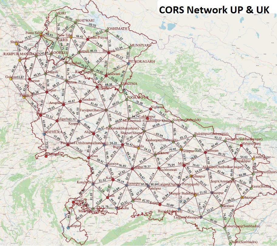NHPConnect's tweet photo. The first CoRS Network was established in UP, UK & Delhi under #NHP. It has been dedicated to the #nation.With minutes of observation,horizontal location to 1 to 3 cm accuracy is achieved across the country.A big achievement for the #GeospatialSector.
@india_soi
@subodhyadav111 https://t.co/tOJvESpmjE