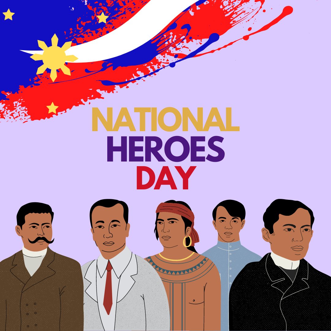 fastrankerph's tweet photo. Happy National Heroes Day, Philippines! 🇵🇭 

Today, we honor the brave individuals who shaped our nation's history with their courage, sacrifices, and dedication.

Let's remember and celebrate their contributions that continue to inspire us.

#NationalHeroesDay #Philippines https://t.co/ZyAiUB1FEm