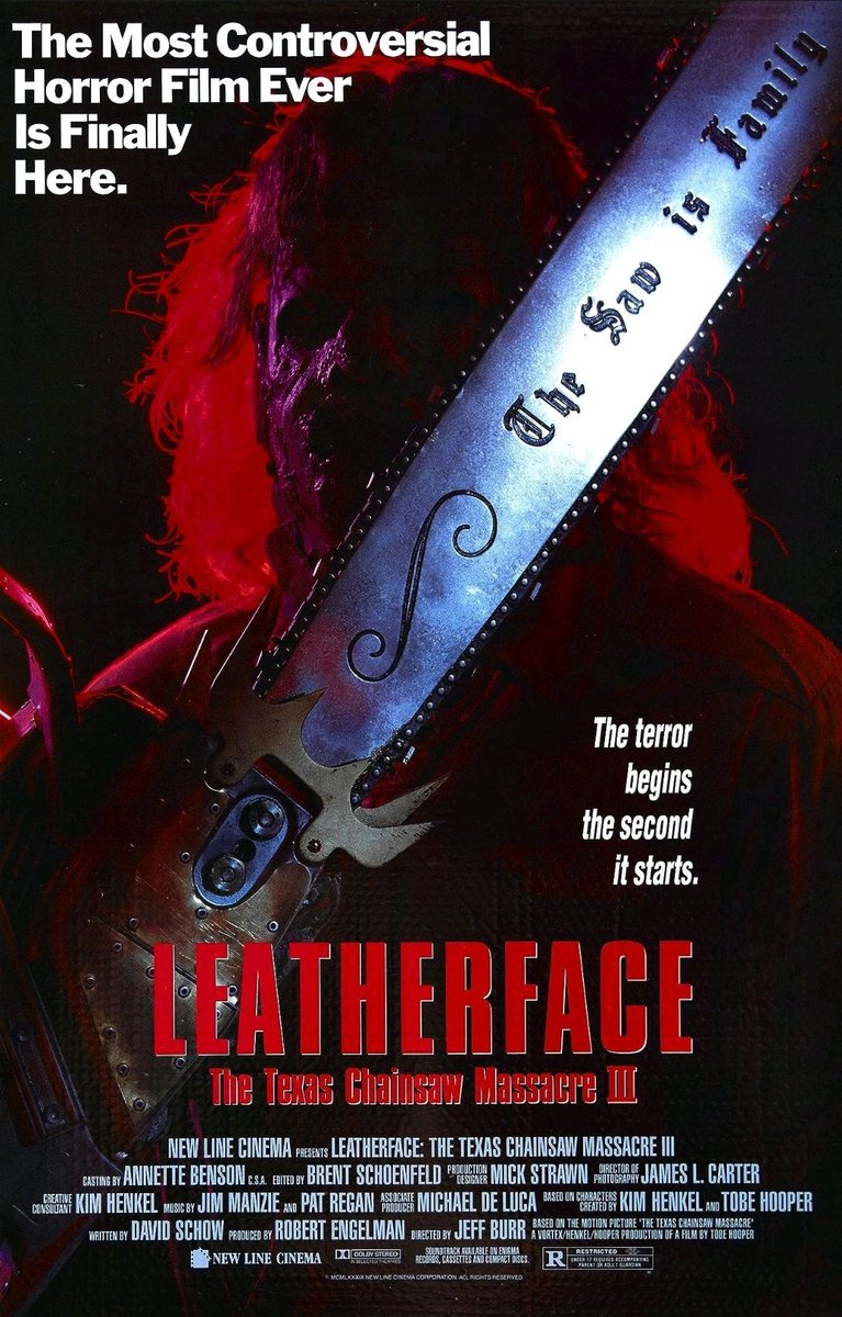 Okay, back to our regularly scheduled programming. 

The Saw Is Family 

#nw #leatheface #tcm #texaschainsawmassacreIII