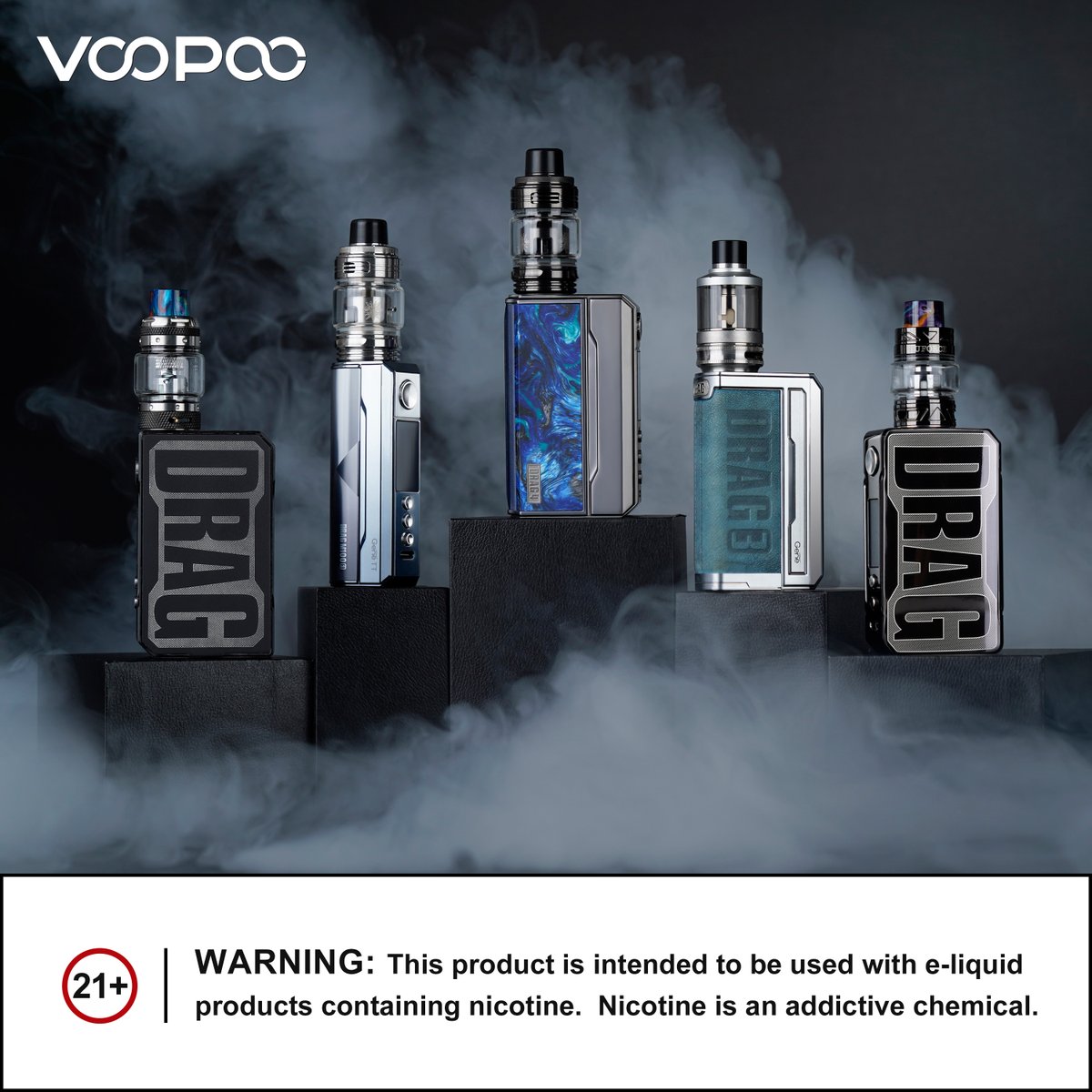 How many DRAG MOD FAMILY products do you own? Come on, tell me which is your favorite product in the comments!😎😎

 #voopoo #voopoodrag #dragmodfamily #vapecommunity #vapelife #vape #newvapes #dragm100s #drag4 #drag #drag2 #drag3