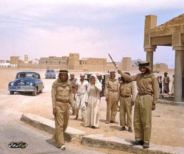 صورة من مدينة الرياض فى المملكة العربية السعودية حوالى العام 1950م ❤️❤️❤️
