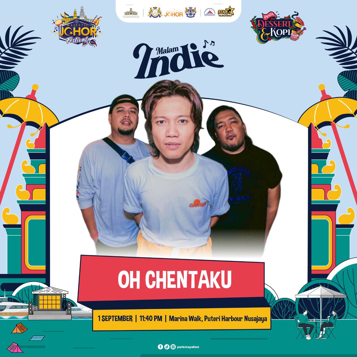 Ke selatan 31 Ogos n 1 Sep ini. Last 2 dates with OCK
Hope to c u all. Both are free shows, pls bring 💵 for merch n asam pedas let’s go cekendels! #emonotdeadtour