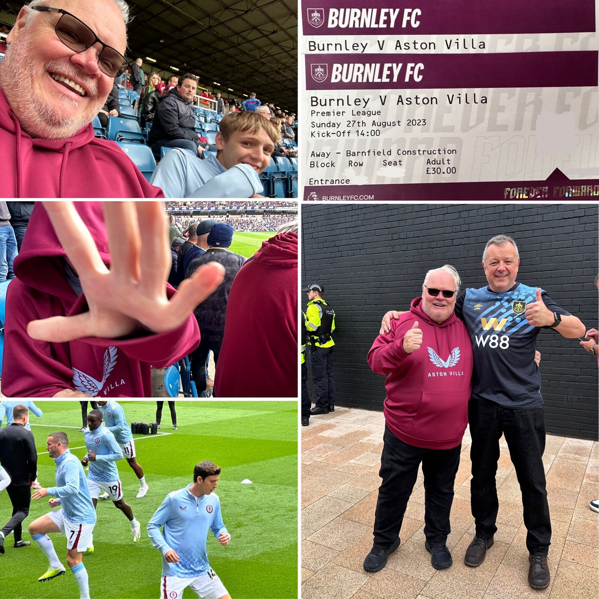 For balance: The lad & I went to Burnley (A) yesterday. It was a proper away day. Lots of fun, Turf Moor is a good stadium (& our happy place 😂) But, safe, even parking a mile from the ground! M65, J10 is closer to Blackburn!