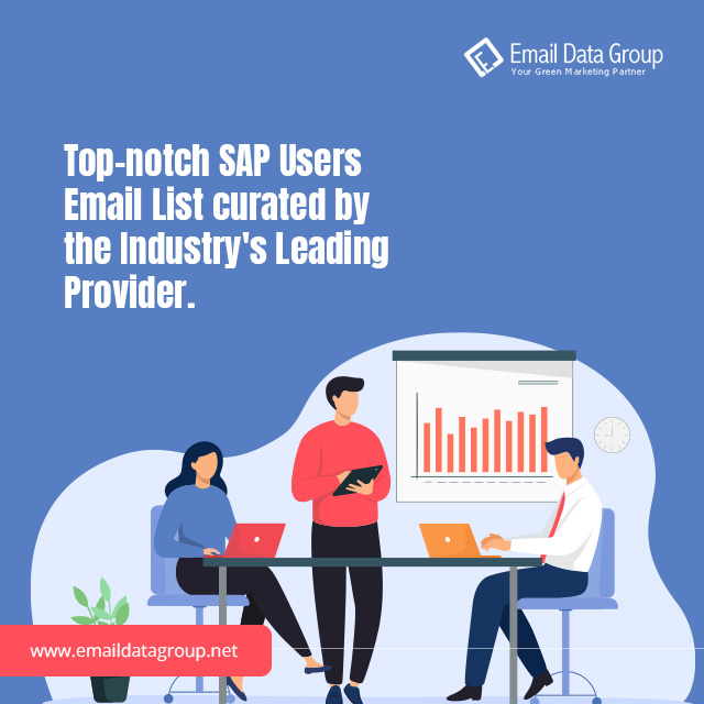 EmailDataGroup's tweet photo. Our SAP Users Email List includes verified and validated email addresses, ensuring maximum deliverability and minimizing bounce rates. Rest Assured that your messages will land directly in the inboxes of key decision-makers and influencers. Get your counts https://t.co/6k0F8e4nFv https://t.co/STX0RTCAYp