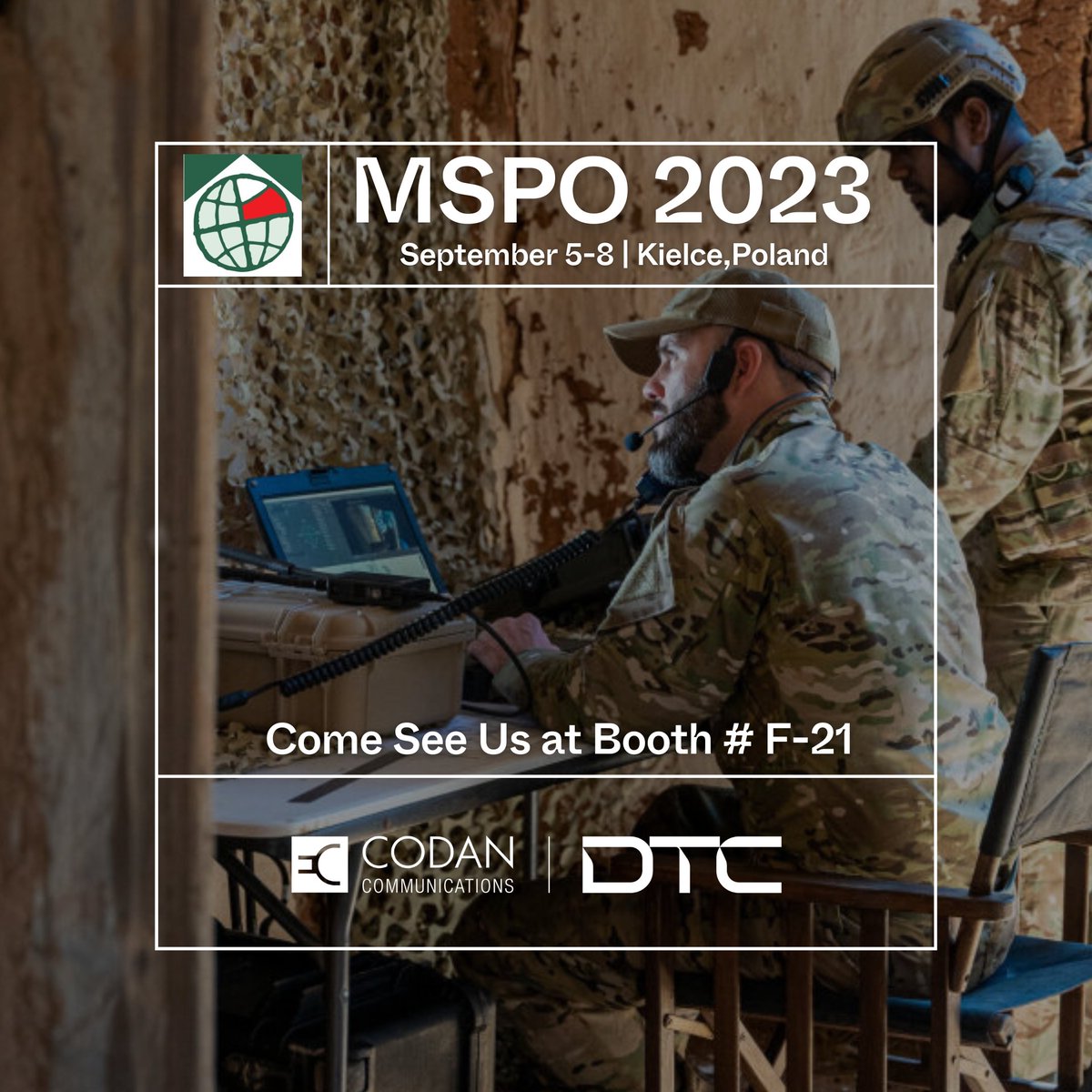 CodanComms's tweet image. The Sentry MESH 6161 Radio optimizes channel bandwidth and provides low latency! It offers wider bandwidth with advanced IAS for greater communication effectiveness in contested environments and protection against EA. #MSPO2023 #MeshUltra #CODAN #DTC 

codancomms.com/products/sentr…