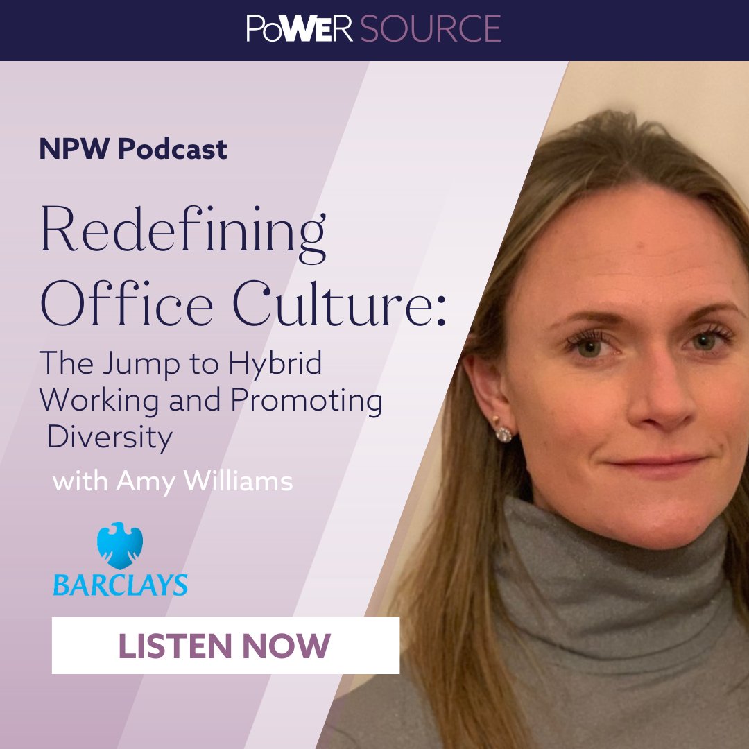Ready to redefine your traditional office culture? This episode promises a fresh take on the hybrid work model with our esteemed guest, Amy Williams, Chief Information Officer for Business Banking at Barclays UK. Listen here: buzzsprout.com/1981646 #WeArePower #WeAreMore