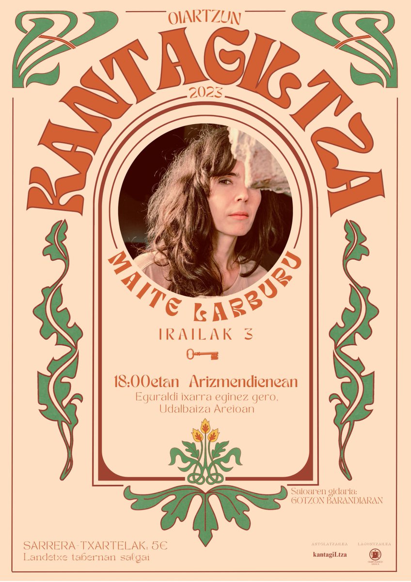 Kanta eta kontu Maite Larburugaz
#kantagiltza