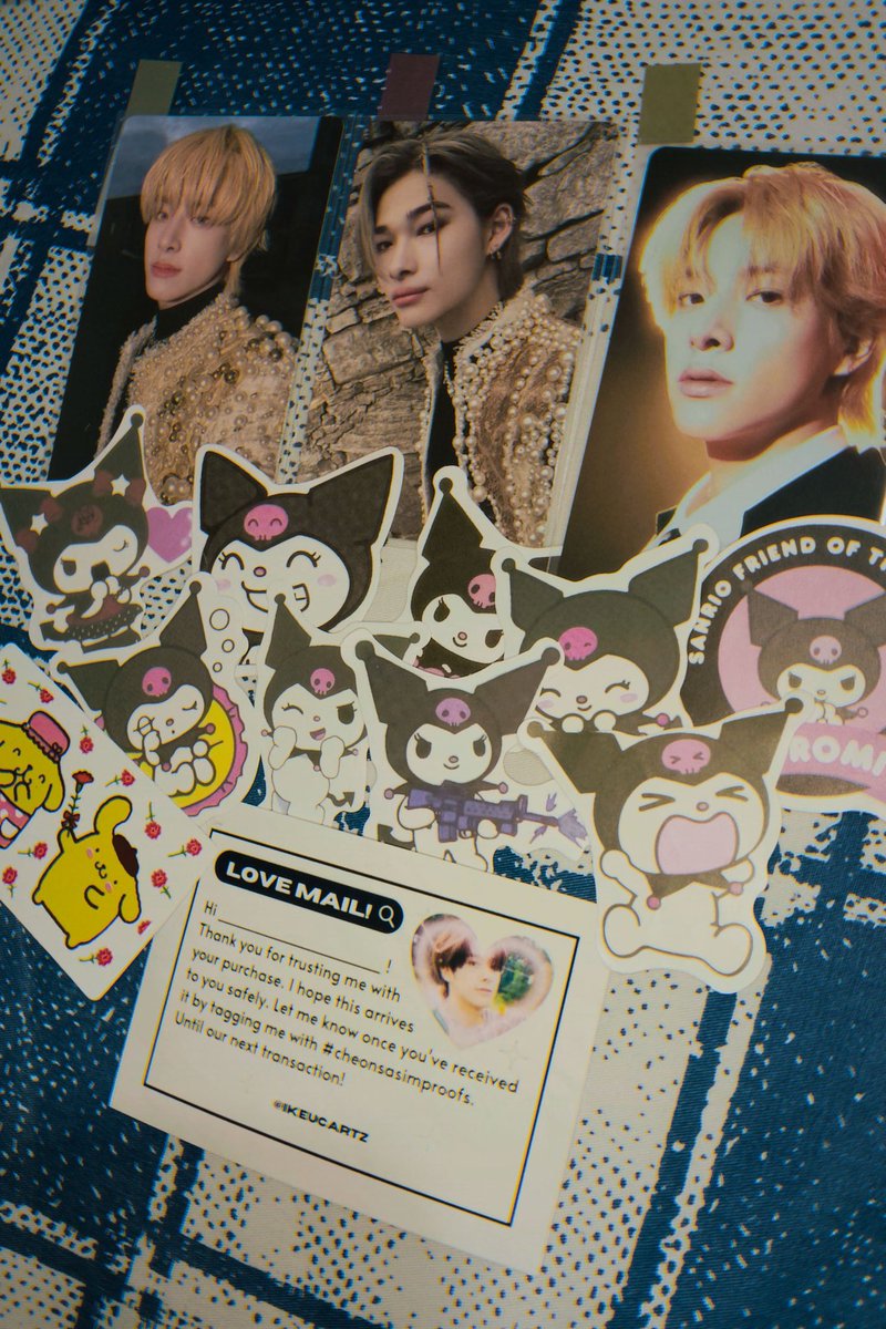 chukoolattae's tweet photo. β§Λ ΰΌ βο½‘Λ happy mail .α
β³ #cheonsasimproof
π . . yay! ni-ki & jake pearl arrived safely, thank u po sa pagpapauwi @cheonsa0120 !thankies po sa jake concept pc & sa super safe na packaging ! thank u po sa freebies cutie kuromi, til our next β‘ΜΈ π https://t.co/zJAAhooiJC