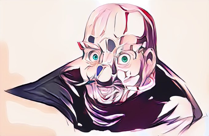 また自動彩色くんであそんだ。すごい不気味になった。
https://t.co/tNHZt7cKFI 