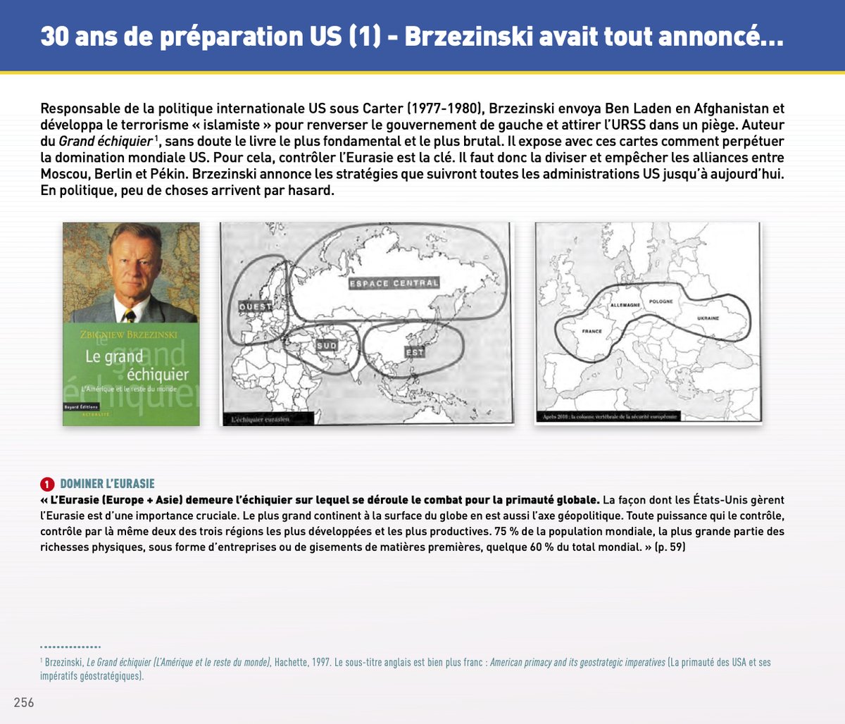 MichelCollon's tweet photo. Ukraine : à qui la faute ? Nos médias continuent de nier la responsabilité des USA. Tout était pourtant annoncé dans un classique publié il y a 25 ans! Pour comprendre la guerre et ses causes, procurez-vous avant la rupture de stock mon dernier livre : https://t.co/UgewpVGuDf https://t.co/4CTRqIKJMX