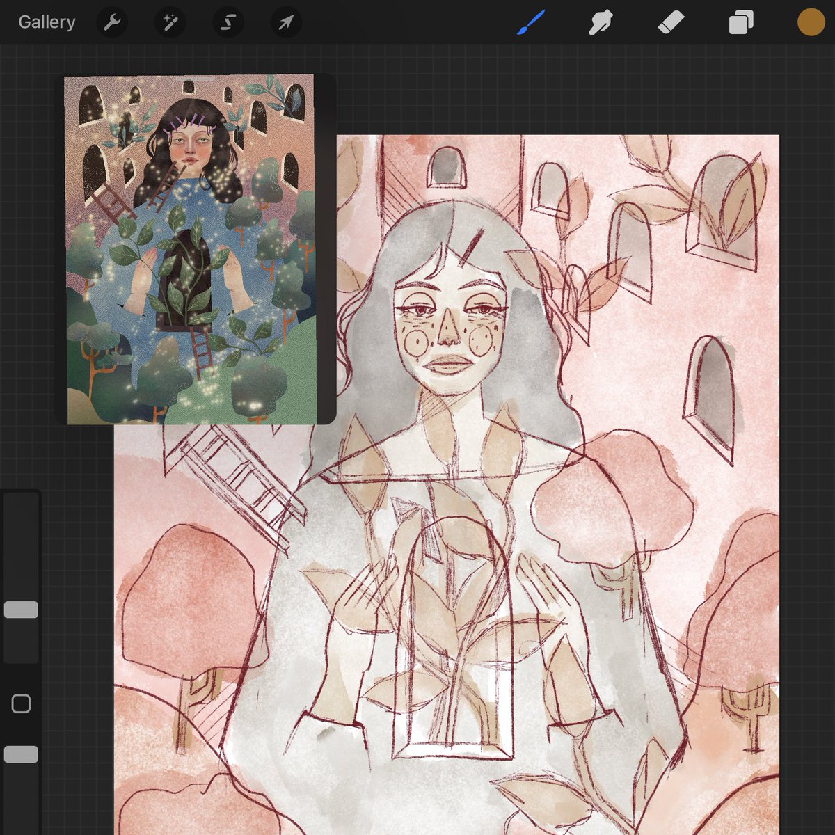 GM from my practice WIP hehe 👩🏻‍🔬