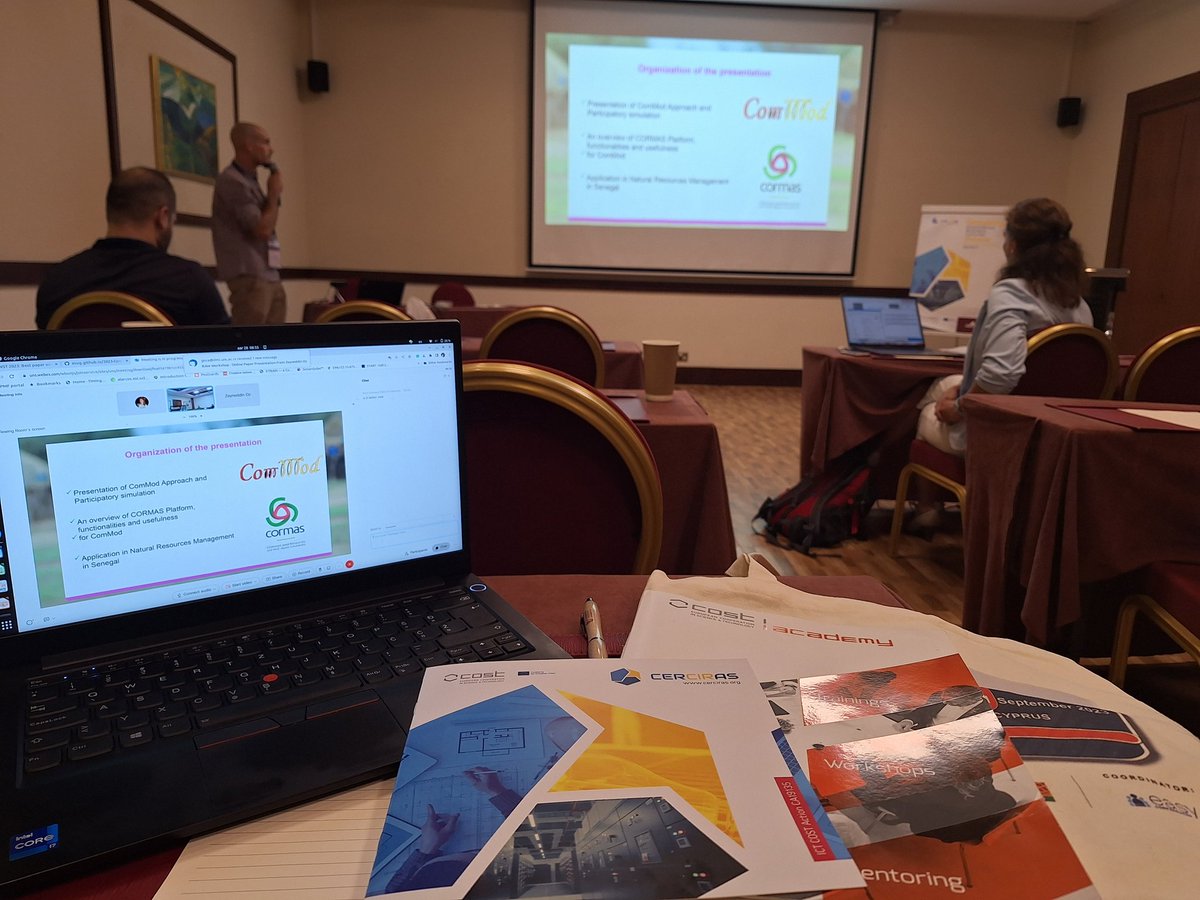 dwarf_gocko's tweet photo. Can we learn from each others? ...is modeling naturals any similar to one in system and software engineering? An geographer at #RAW: FRANCOIS VENDEL presenting CORMAS: THE SOFTWARE FOR PARTICIPATORY MODELLING AND ITS APPLICATION FOR MANAGING NATURAL RESOURCES IN SENEGAL https://t.co/38554k9lmD